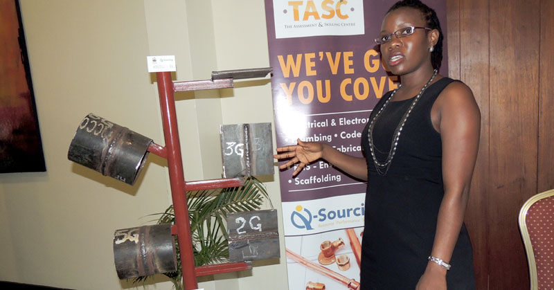 Gloria Kagoye of Q-Sourcing one of the certifying agencies