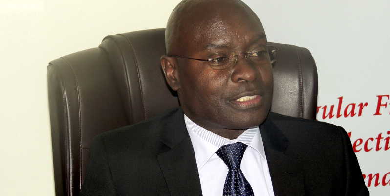 EC Chairman Justice Simon Byabakama