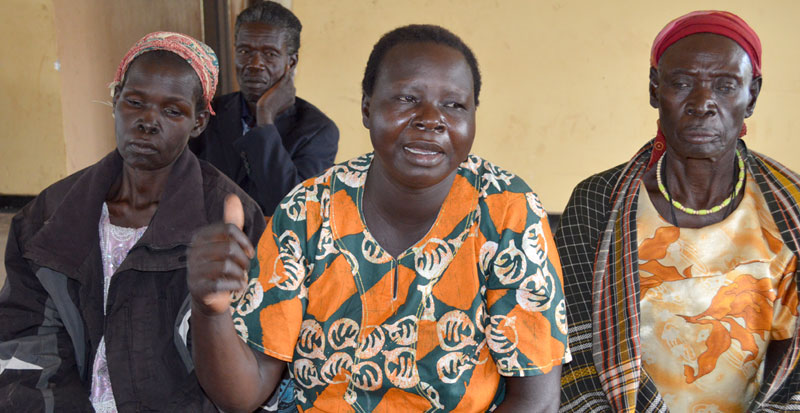 Amuru women with disabilities agitating for a right to their land recently