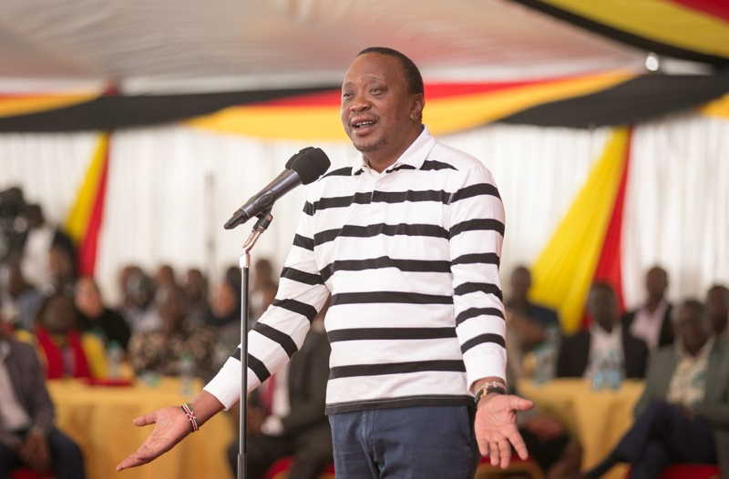 Uhuru Kenyatta delivered the bitter remarks during a govenors meeting