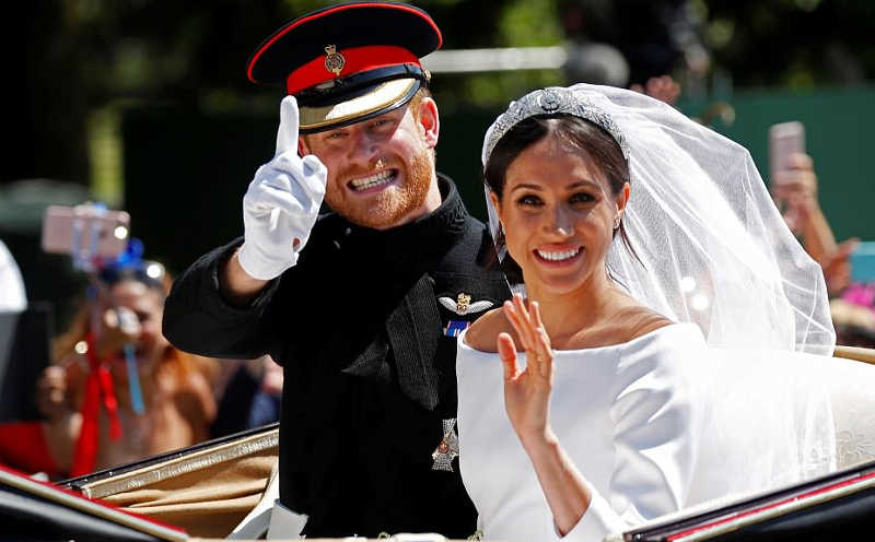 Prince Henry Charles Albert and Actress Meghan Markle are officially husband and wife