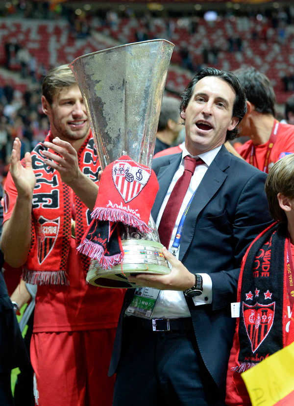 Unai Emery helped PSG win four trophies in two years. Not a bad record