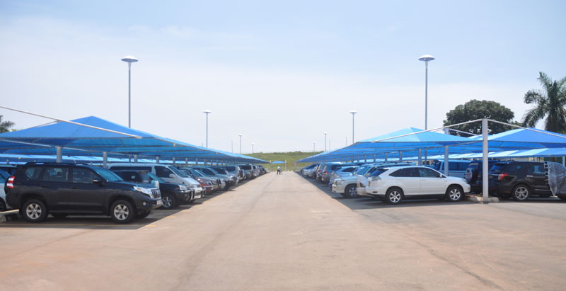 Capacity in the long term car parking was increased from 260 to 410 parking slots