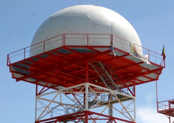 The Air Traffic control Radar that was recently upgraded