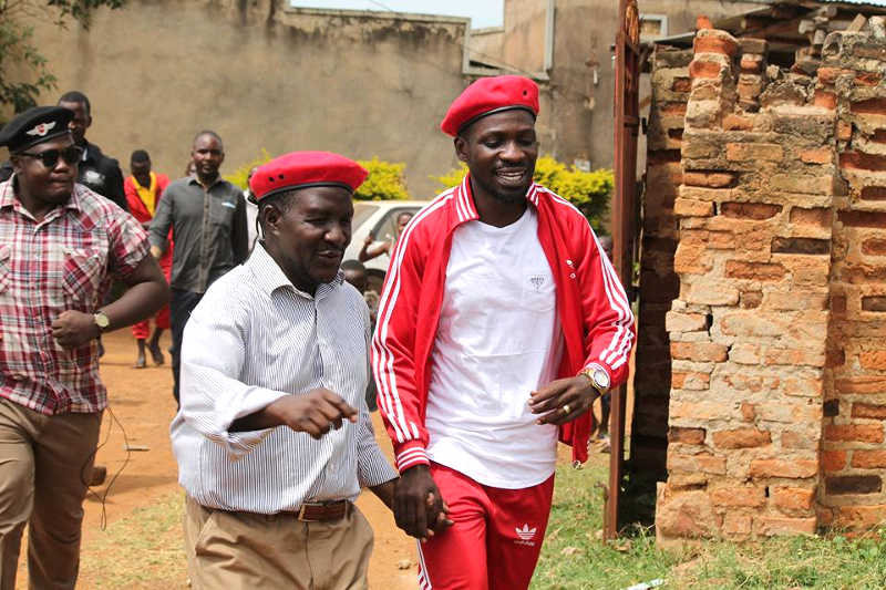 Asuman Basalirwa moved Door to Door with Bobi Wine while canvasing for votes