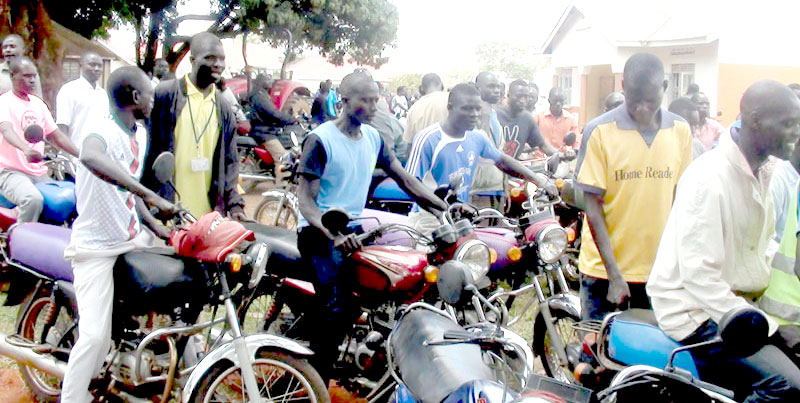 Bodabodas are a traffic law unto themselves