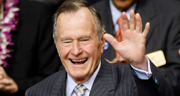 41st President of US, George HW Bush died in Nov 30, 2018