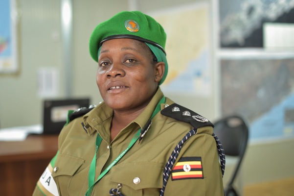 Ugandan Police officer Christine Alalo