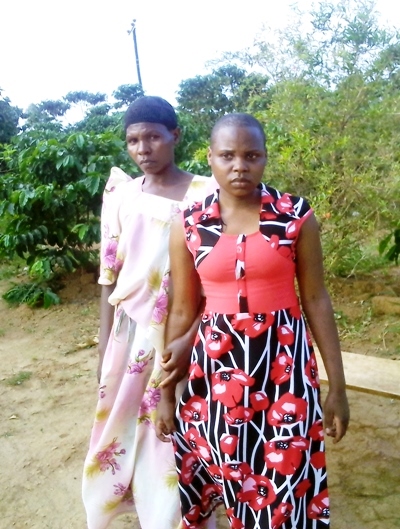 Victim of trafficking Nakiwunga-Sharon-and-her-mother