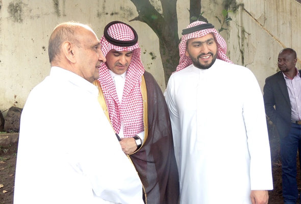 Saudi Embassy Officials who attended the occasion
