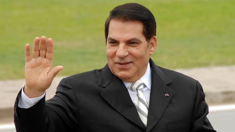Ben Ali died in Saudi Arabia September 19, 2019  where he was exiled following his fall from power through mass protests