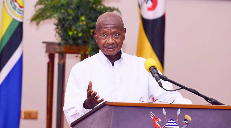 Museveni is concerned about the lapses by the public in its handling of COVID-19 guidelines