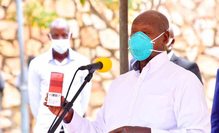 Museveni covid drug