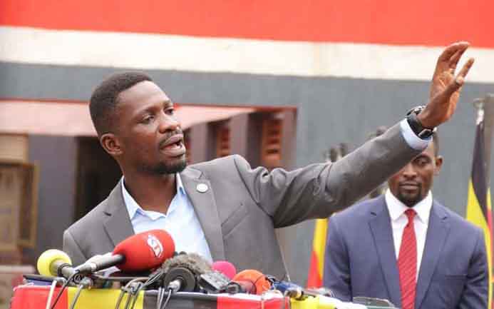 Bobi Wine withdraws case