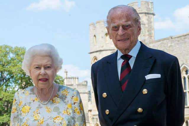 Queen Elizabeth and Price Phillip, her husband for more that 70 years