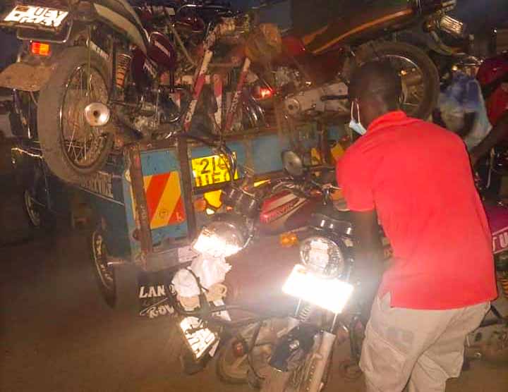Police impounded over 2000 Boda cyclists in anti-COVID swoop
