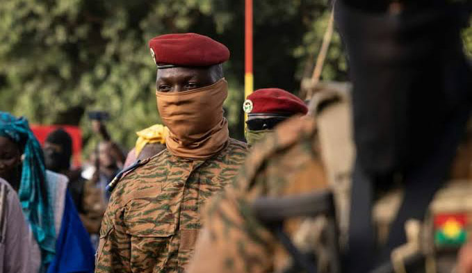 Ibrahim Traore, seized power in Burkina Faso in October 2022