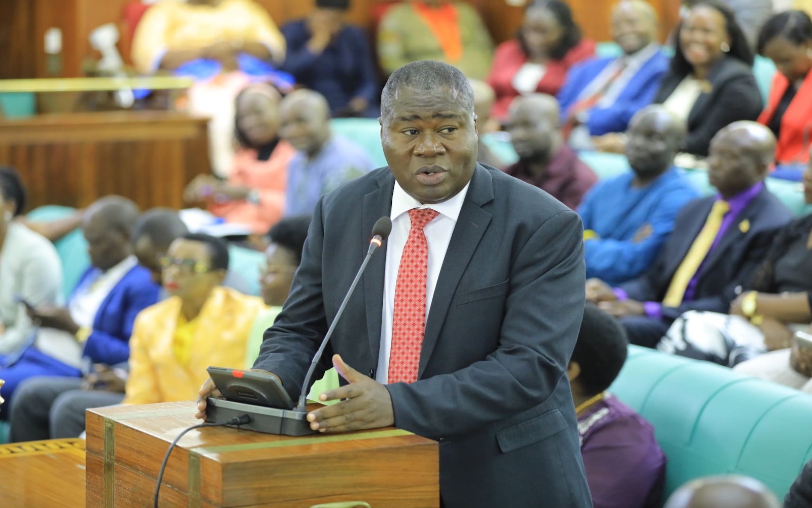 Minister of Defence and Veteran Affairs, Hon. Jacob Oboth