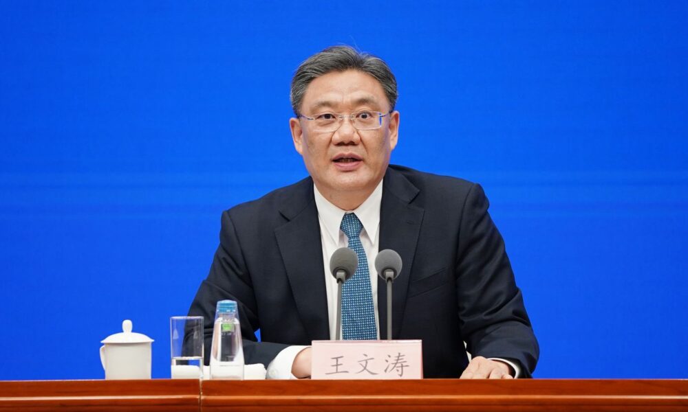 Minister Wang Wentao