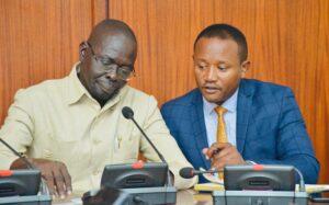 Dr.George Bhoka and Hon Isaac Otimgiu 