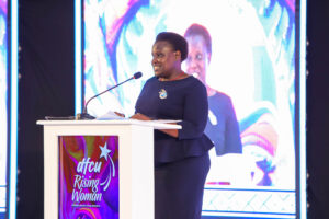 Dr. Gudula Naiga Basaza, Chairperson of the dfcu Women Business Advisory Council