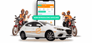 Picture: The SafeBoda App provides multiple services, including bodas, cars, package deliveries, and digital payments.