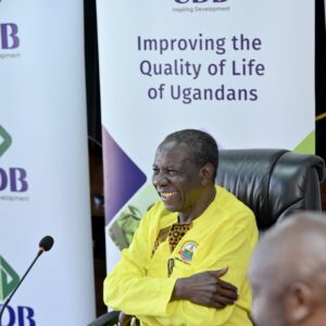 The Minister of Finance, Planning, and Economic Development, Hon. Matia Kasaija,