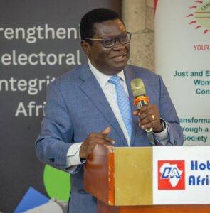 Minister Nobert Mao, the Minister of Justice and Constitutional Affairs