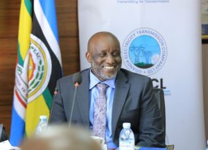 Mr. Joshua Karamagi, the outgoing UETCL CEO
