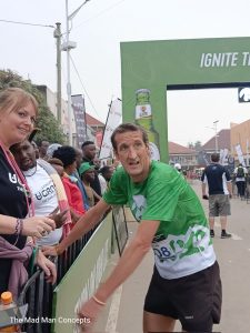 British sports commentator Rob Walker also participated 