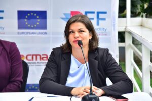 Cristina Banuta, Programme Manager for Access to Finance, Agribusiness and Land at the European Union.