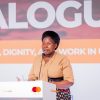 Aliguma Edith Adyer, District Chairperson, Kiryandongo District.