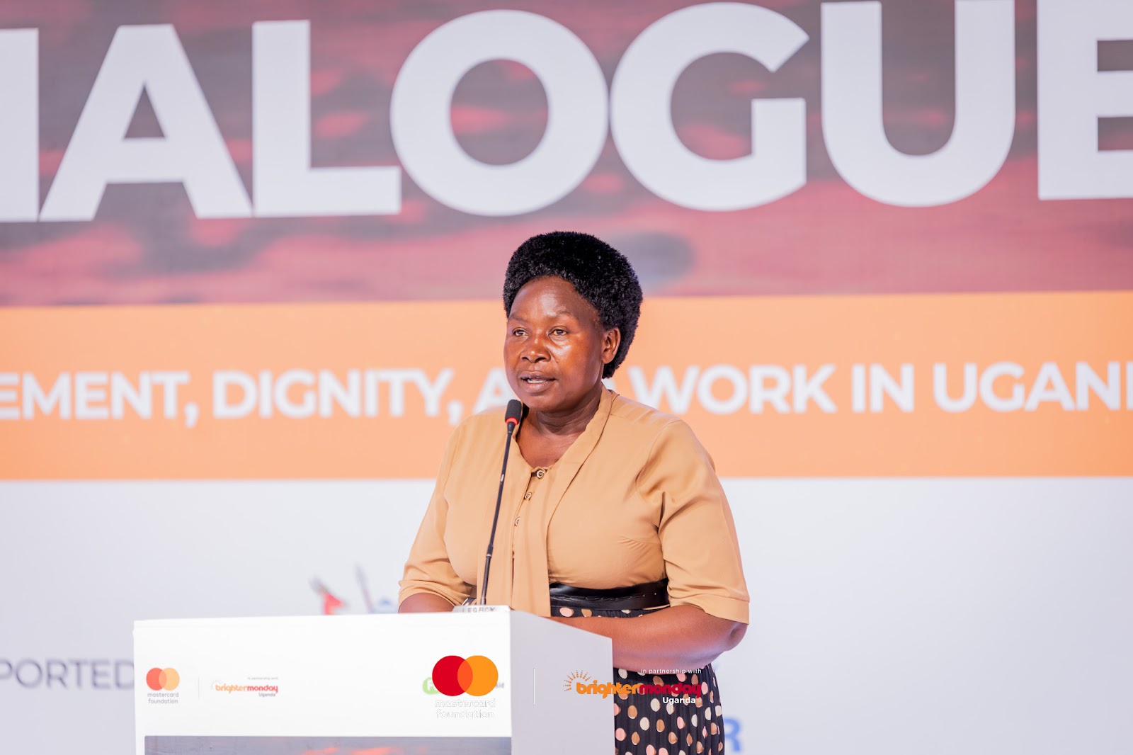 Aliguma Edith Adyer, District Chairperson, Kiryandongo District.
