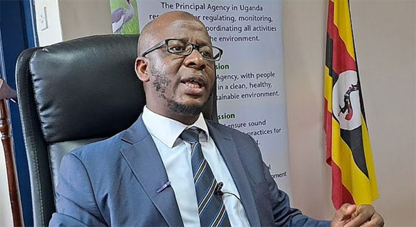 NEMA Executive Director Dr. Barirega Akankwasah